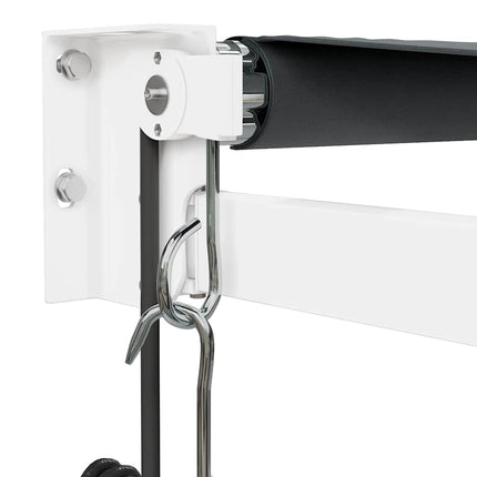 Automatisk infällbar markis antracit 3,5x2,5 m