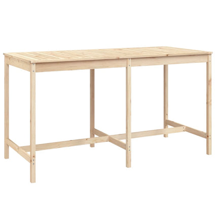 Barmöbler för trädgården 9 delar massiv furu