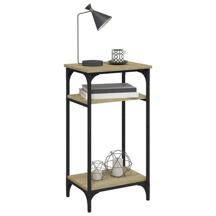 Soffbord sonoma-ek 40x30x75 cm konstruerat trä