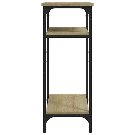 Soffbord sonoma-ek 40x30x75 cm konstruerat trä