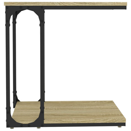 Sidobord sonoma-ek 50x35x52 cm konstruerat trä