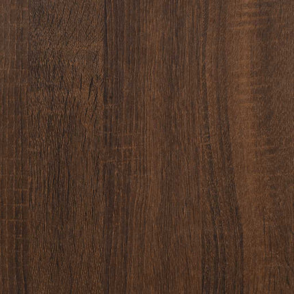 Soffbord brun ek 40x30x60 cm konstruerat trä