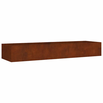 Odlingslåda 280x80x40 cm rosttrögt stål