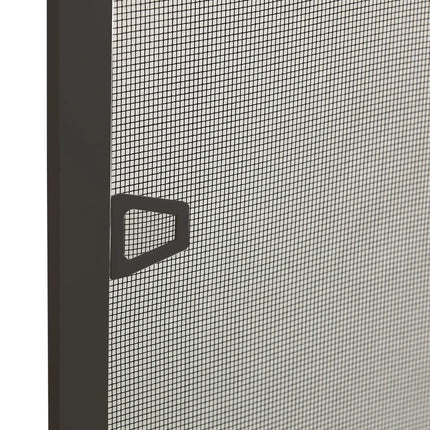 Insektsnät för fönster antracit 80x120 cm