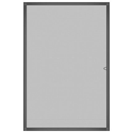 Insektsnät för fönster antracit 90x120 cm