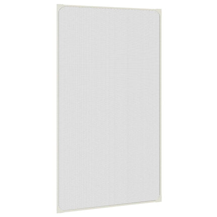 Magnetiskt insektsnät för fönster vit 80x140 cm