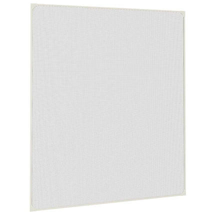 Magnetiskt insektsnät för fönster vit 130x150 cm