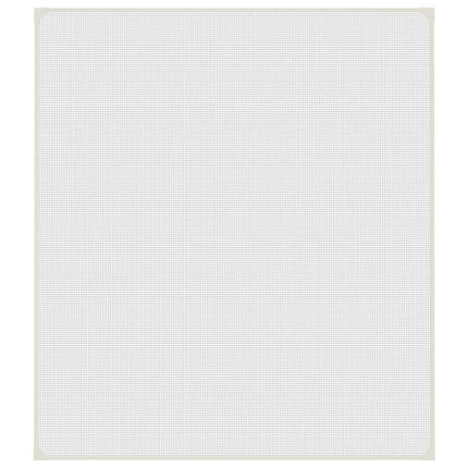 Magnetiskt insektsnät för fönster vit 130x150 cm