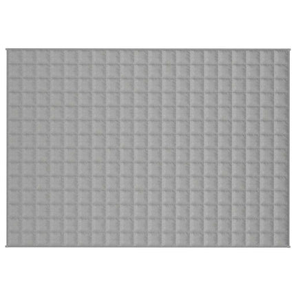 Tyngdtäcke grå 140x200 cm 10 kg tyg