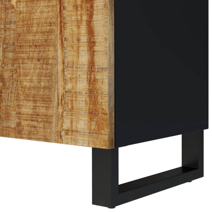 TV-skåp 105x33,5x46 cm massivt mangoträ och konstruerat trä