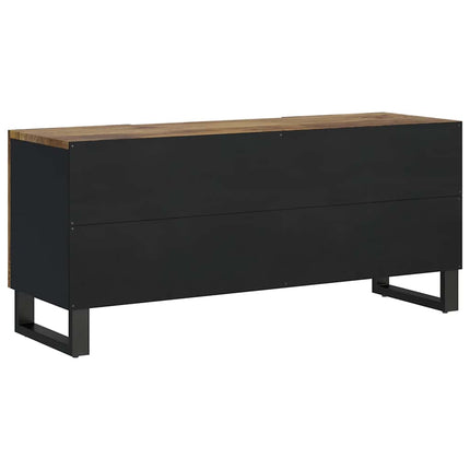 TV-skåp 105x33,5x46 cm massivt mangoträ och konstruerat trä