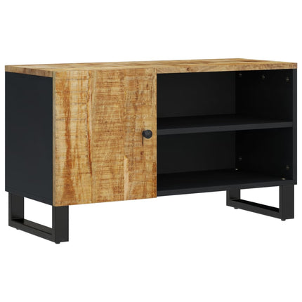 TV-skåp 80x33x46 cm massivt mangoträ och konstruerat trä