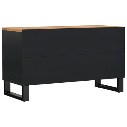 TV-skåp 80x33x46 cm massivt akacia och konstruerat trä