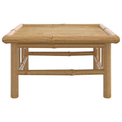 Trädgårdsbord 65x55x30 cm bambu