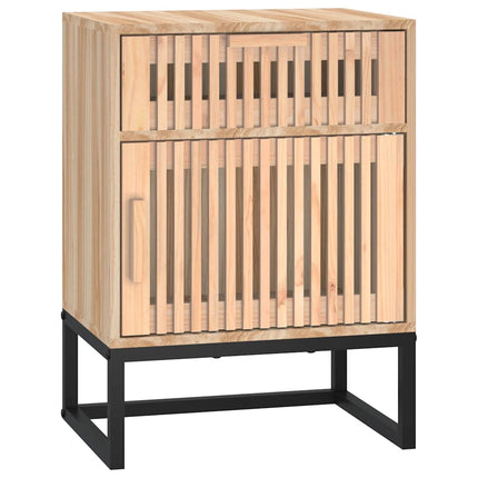 Sängbord 2 st 40x30x55,5 cm konstruerat trä&järn
