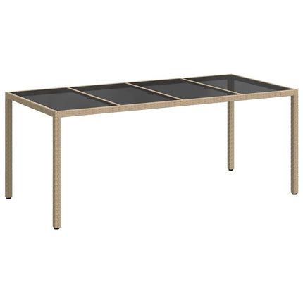 Trädgårdsbord Beige konstrotting