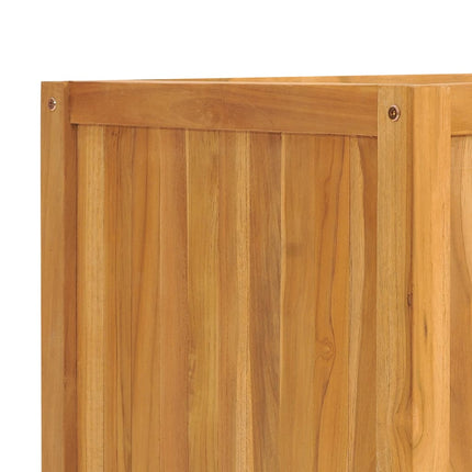 Odlingslåda upphöjd 150x50x50 cm massivt teakträ