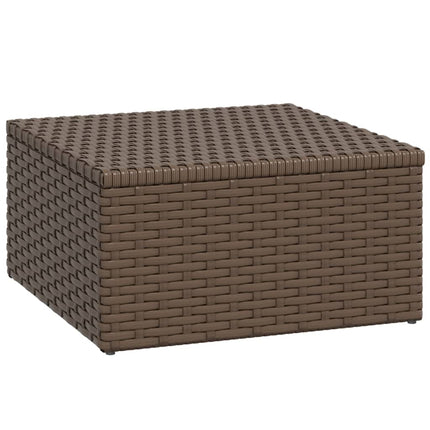 Loungegrupp brun konstrotting