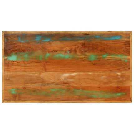 Soffbord 100x55x45 cm massivt återvunnet trä