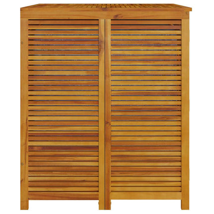 Förvaringslåda för trädgård 70x87x104 cm massivt akaciaträ