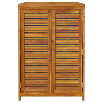 Förvaringslåda för trädgård 70x87x104 cm massivt akaciaträ