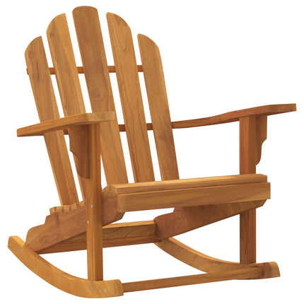 Gungstol för trädgården 79x100x103 cm massiv teak