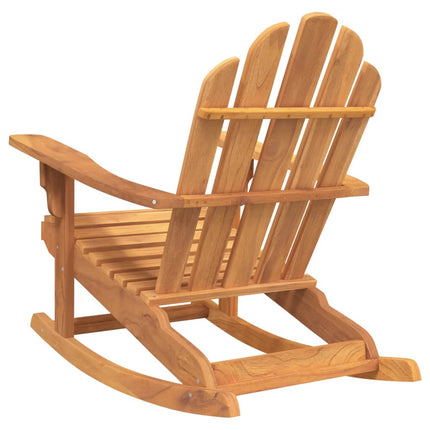 Gungstol för trädgården 79x100x103 cm massiv teak