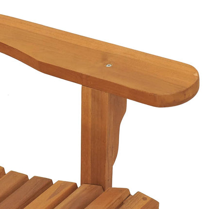 Gungstol för trädgården 79x100x103 cm massiv teak