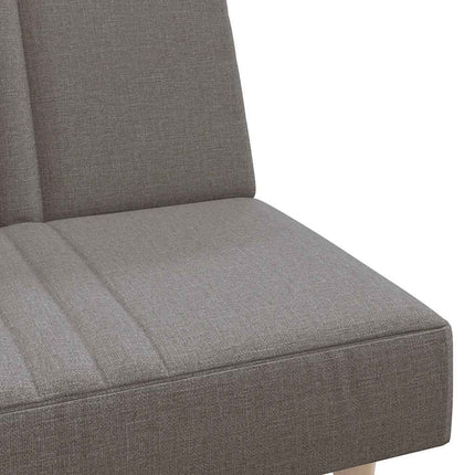 Bäddsoffa taupe tyg