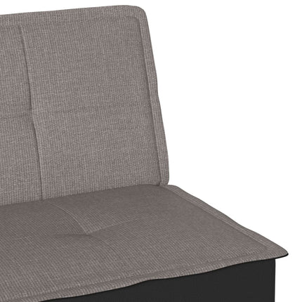Bäddsoffa taupe tyg