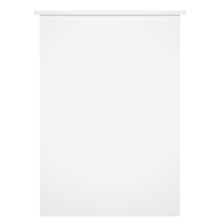 Skrivbord vit 100x55x75 cm konstruerat trä