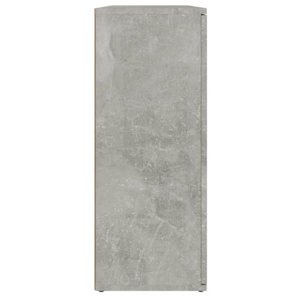 Skänk betonggrå 91x29,5x75 cm konstruerat trä
