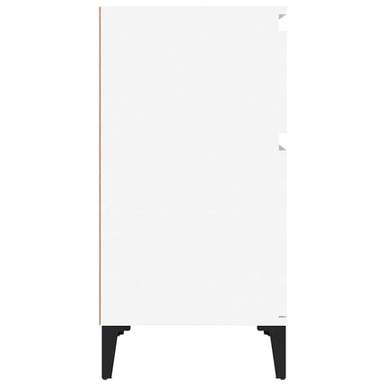 Sängbord vit 40x35x70 cm