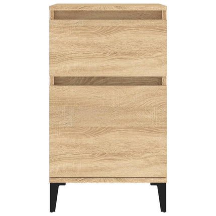 Sängbord sonoma-ek 2 st 40x35x70 cm