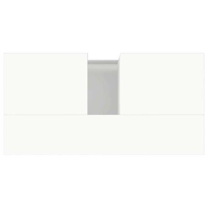 Badrumsskåp vit 65x33x60 cm konstruerat trä