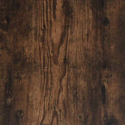 Soffbord rökfärgad ek 55x55x36,5 cm konstruerat trä