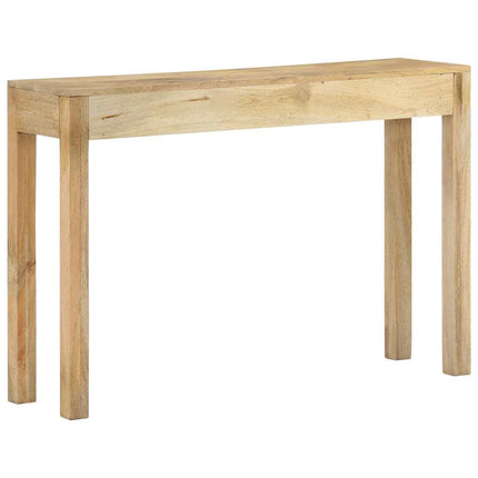Konsolbord 110x30x75 cm massivt blekt mangoträ