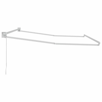 Utdragbar markisram Vit 300 x 250 cm Aluminium