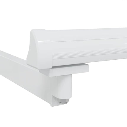 Utdragbar markisram Vit 350 x 250 cm Aluminium