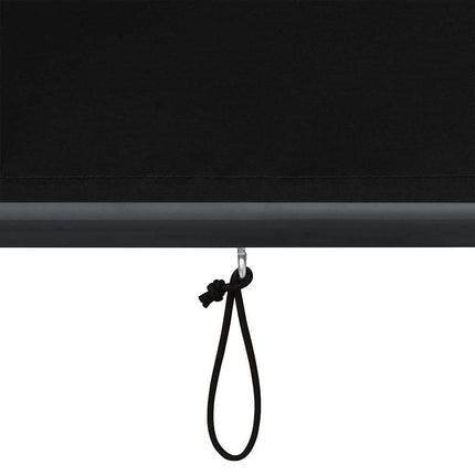 Rullgardin Antracit 180 x 250 cm Tyg och Aluminium