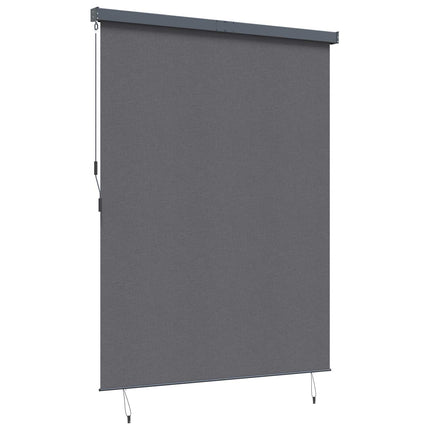Rullgardin Antracit 200 x 250 cm Tyg och Aluminium
