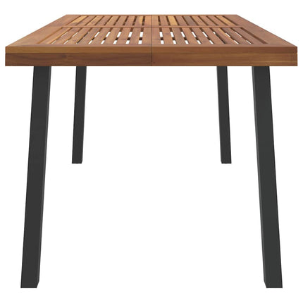 Trädgårdsbord 150x90x75 cm massivt akaciaträ