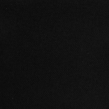 Fotpall svart 51x41x40 cm tyg