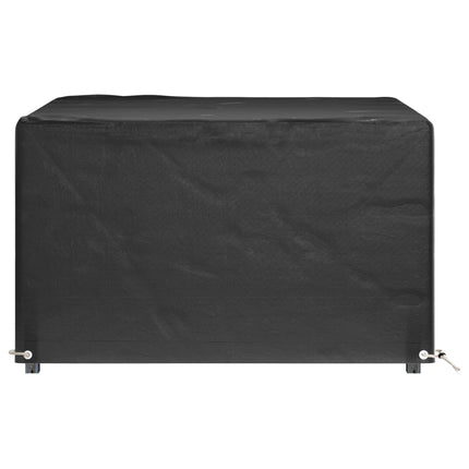Överdrag för utemöbler 2 st 8 ölj. 132x132x80 cm fyrkantig