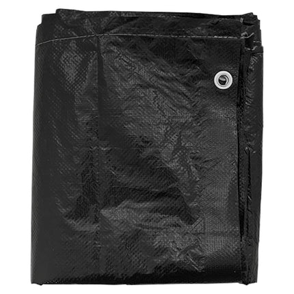 Överdrag för trädgårdsmöbler 2 st 10 öljetter Ø230x90 cm rund