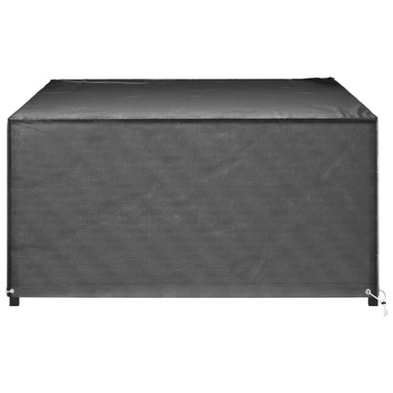 Överdrag för utemöbler 2 st 12 ölj. 230x165x80 cm rektangulärt