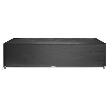 Överdrag för utemöbler 2st 16 ölj. 240x240x55 cm fyrkantig