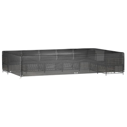 Överdrag för utemöbler 2 st 16 ölj. 325x205x60cm rektangulärt