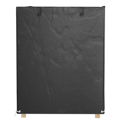 Överdrag för hammock 2 st 8 öljetter 125x90x135/165 cm polyeten
