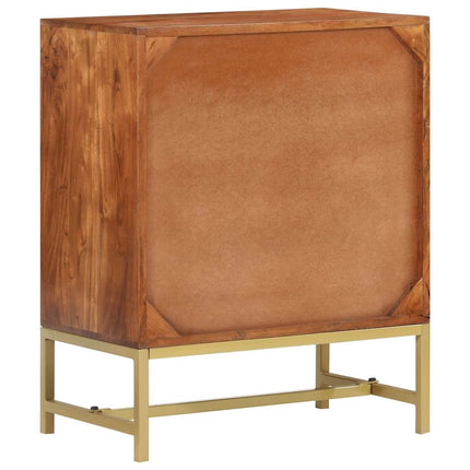 Skänk 60x35x75 cm massivt akaciaträ